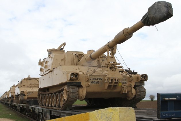An M109A6 Paladin Self Propelled Howitzer. (US Army)