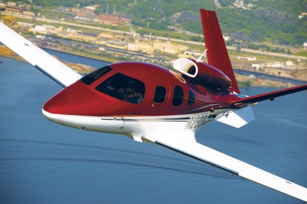 Cirrus Aircraft's innovative SF50 Vision single-engined jet. (Cirrus Aircraft)