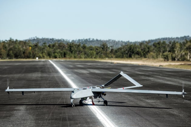 The Shadow 200 UAV in operation during Exercise Hamel 2018.
Defence