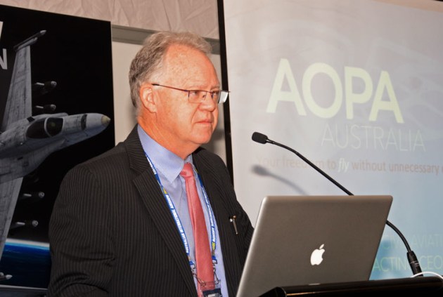CASA CEO and Director of Aviation Safety Shane Carmody at Avalon in 2017. (Steve Hitchen)