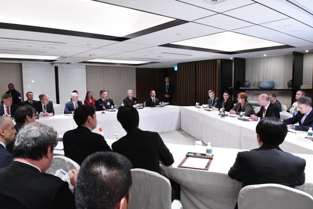 Mattis&rsquo; statements suggest the US wants to see more military and industrial cooperation between Australia and Japan.
Marise Payne via Twitter