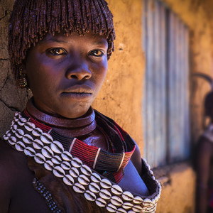 From the series 'Into the Omo Valley' by Sharon Wellings, 2014 Portrait Photographer of the Year.