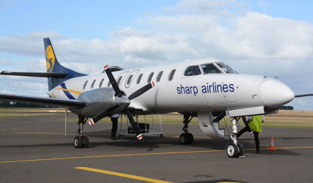Sharp Aviation is one Australia's regional airlines. (Steve Hitchen)