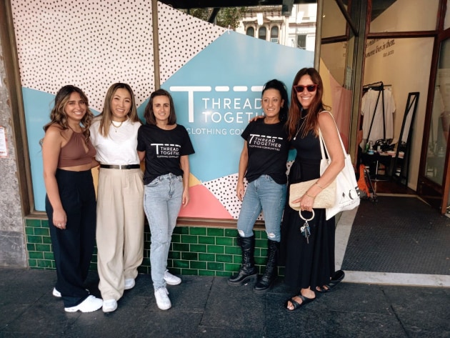 Showpo at Thread Together store. Image via LinkedIn.