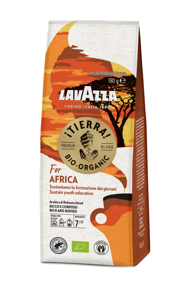Lavazza has created a new organic and Rainforest Alliance endorsed coffee &iexcl;Tierra!, which is available in three blends. The three flavour profiles available are &iexcl;Tierra! for Planet, &iexcl;Tierra! for Africa and &iexcl;Tierra! for Amazonia, with each celebrating the diverse flavours from the regions.