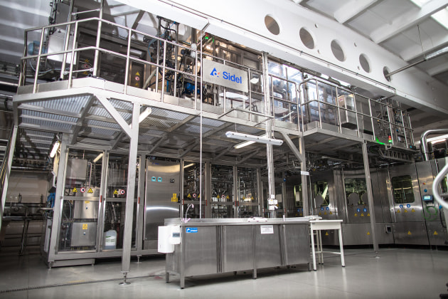 Versatile: the new Sidel PET line at Sangaria