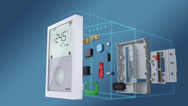 RDG200 thermostat (Pic: Siemens)