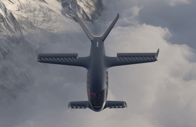 Sirius Aviation's hydrogen-electric luxury business aircraft is due to be unveiled this week. (Sirius Aviation)
