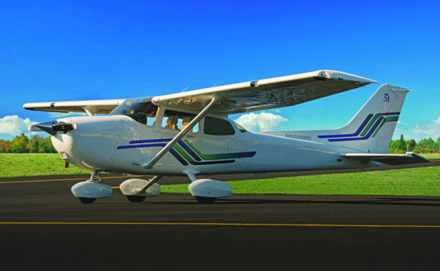 Cessna's 180-hp Skyhawk is now the standard C172 offering. (Textron Aviation)