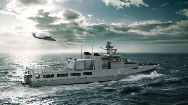 Construction has begun on the first OPV, to be named after the Arafura sea. Luerssen