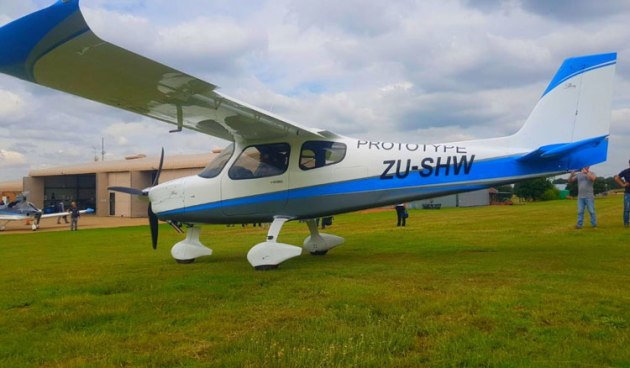 The prototype of Sling Aircraft's new Sling 4 high-wing. (Sling Aircraft)