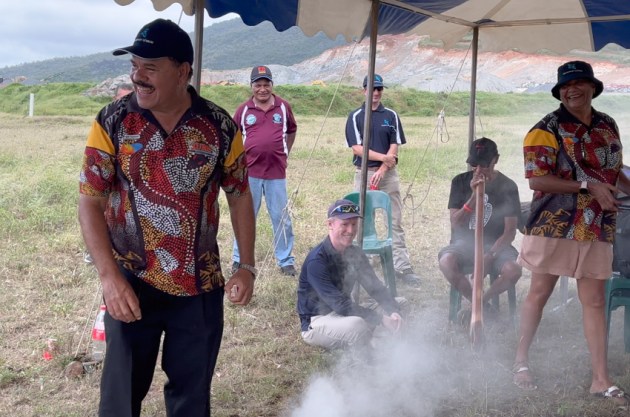 Gilmour Space was welcomed to country by the Juru People at Bowen. (Gilmour Space Technologies)