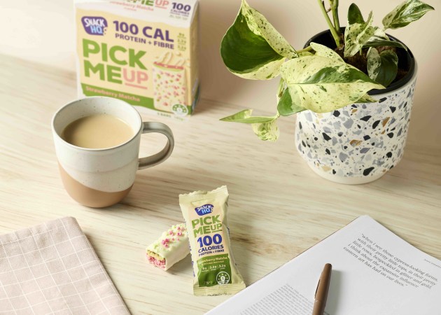 Melbourne-based manufacturer SnackHQ has extended its Pick Me Up snack bar range with two new flavours, Strawberry Matcha and Choc Brownie, taking the lineup to five variants.