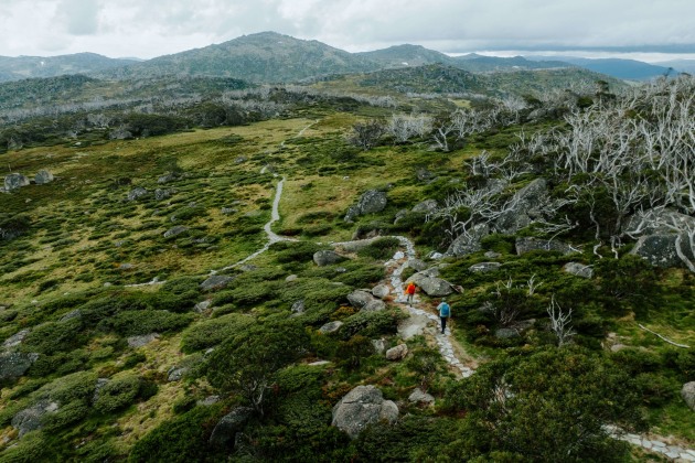 Charlotte pass to Perisher. Dparsons/DCCEEW