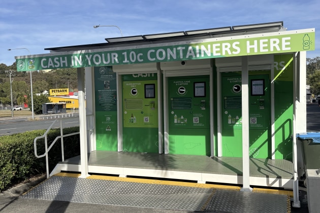 Queensland&rsquo;s first solar-powered Containers for Change Reverse Vending Machine (RVM) has opened in Mackay.