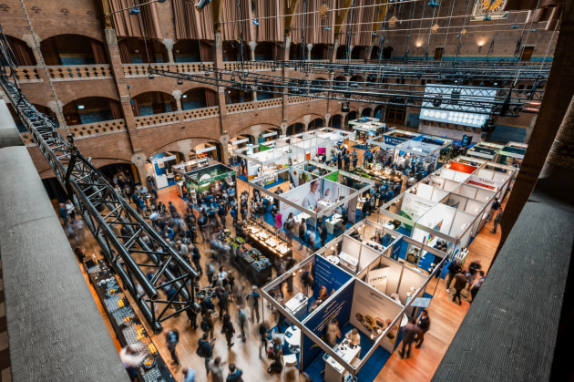 The stunning interior architecture of&nbsp; Beurs van Berlage building in Amsterdam was the backdrop for the successful congress.