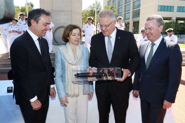 The agreement was signed in the presence of PM Scott Morrison, Minister for Defence Christopher Pyne, and French Minister for the Armed Forces Florence Parly. @ScottMorrisonMP