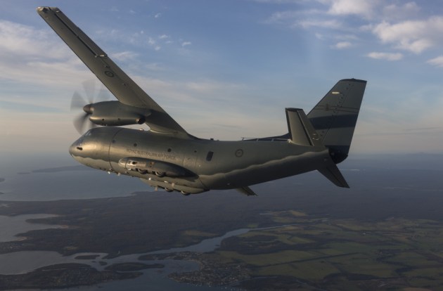 A 35 SQN C-27J Spartan. Defence