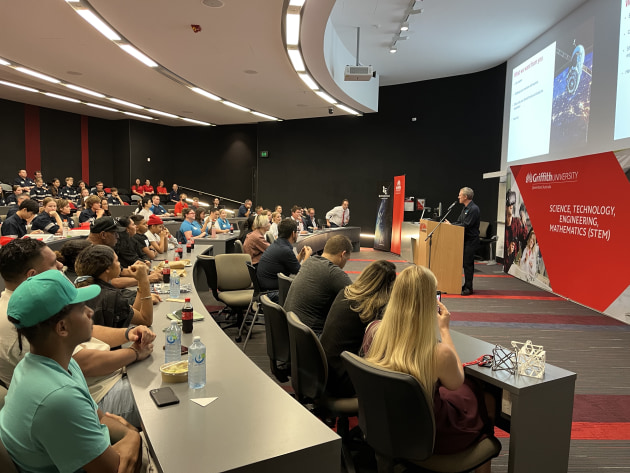 SPASE launch at Griffith University. (Gilmour Space)