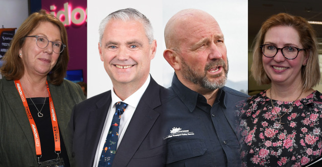 The 2026 RAAA Convention is set to feature presentations from key aviation figures. L-R Catherine King MP, Justin Giddings, Angus Mitchell, Pip Spence. (Steve Hitchen)