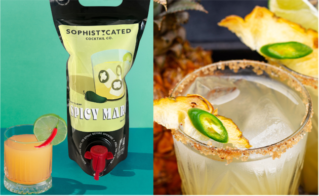 Sophisticated Cocktail Co. is calling its latest release &lsquo;more of a Tommy style Margarita&rsquo;, best served over ice, with or without salt; a spicy but sweet Margarita: the Spicy Rita.