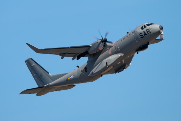 Airbus Defence and Space has delivered the first C295 in Search and Rescue configuration to the Spanish Air and Space Force.

Credit: Airbus Defence and Space
