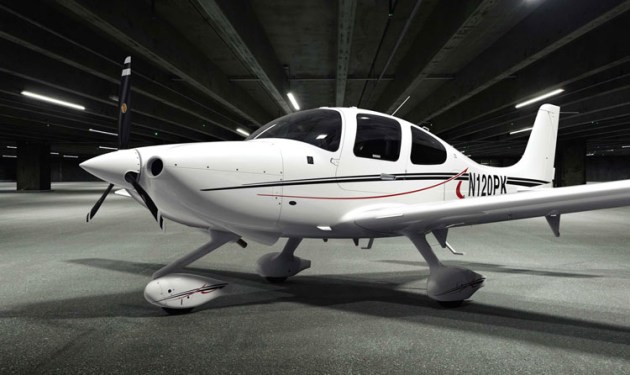 Cirrus Aircraft's SR20 G6 has a 215-hp engine, which has brought the four-seater a 68-kg increase in useful load. (Cirrus)