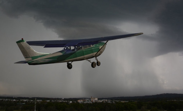 The ATSB has reported 101 cases of VFR into IMC in the past 10 years. (composite image Steve Hitchen)