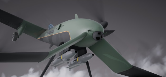 The Razer is designed to mount on the Strix and other light aircraft. (BAE Systems)