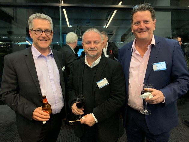 Stuart Shaw, Scott Automation; Rob Ryan, SMC, Mark Emmett, HMPS