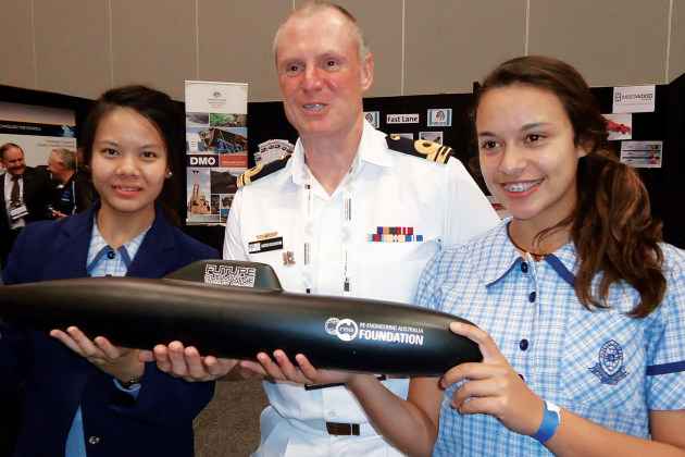 The event is aimed at promoting a career in submarines to schoolchildren.
Re-Engineering Australia