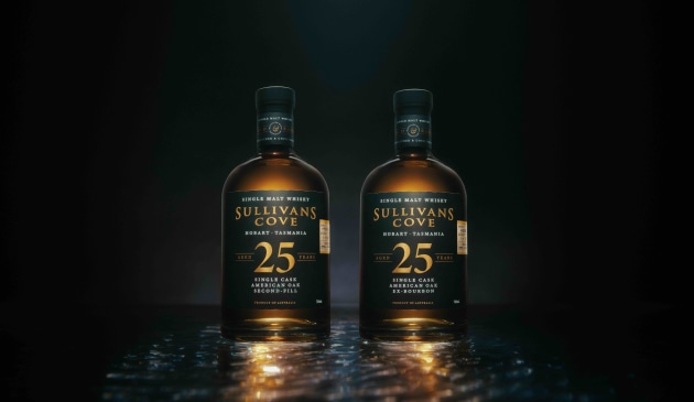 Award winning distillery, Sullivans Cove, has unveiled its 25 Year Old Single Malt whisky, Australia&rsquo;s oldest single malt ever bottled. According to the distillery, it is also possibly the oldest to have been produced by a continuously operating and dedicated new world whisky distillery. (Image: Sullivans Cove)