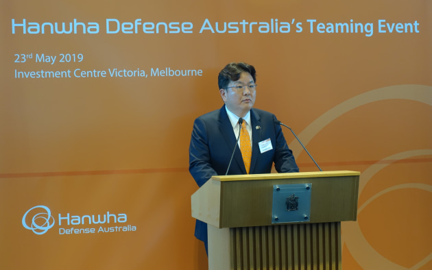 Hanwha Defence CEO Sungsoo Lee.
Nigel Pittaway