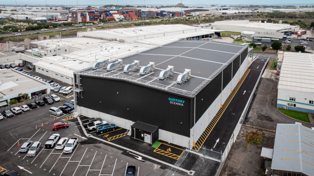 Suntory Oceania opened a $13 million inbound warehouse in New Zealand in 2026.