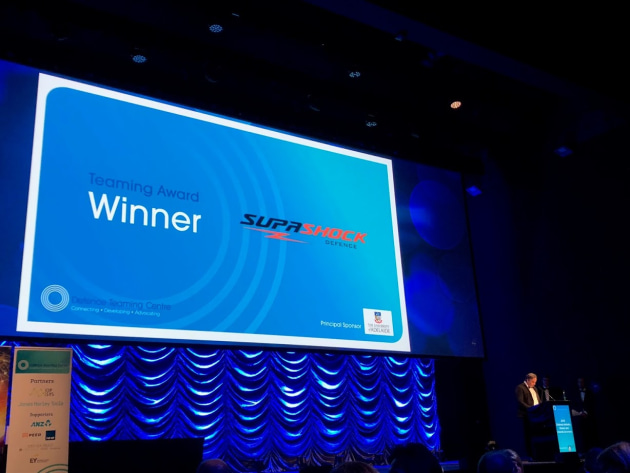 Supashock received the &lsquo;Outstanding Collaboration&rsquo; award from DTC.
Supashock.