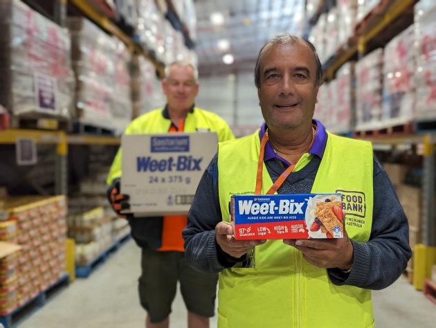 Sanitarium is entering its 22nd year of donations to FoodBank. Image: Sanitarium