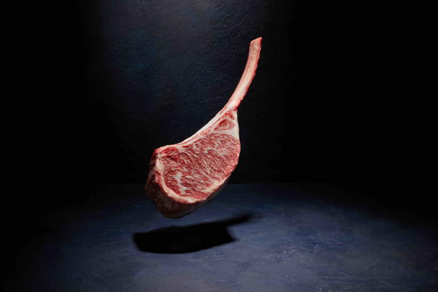 Mort & Co's Full Blood Wagyu tomahawk received gold at the 2023 Australian Wagyu Awards.