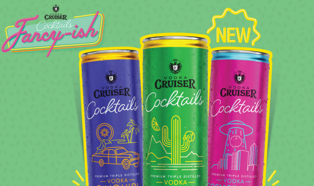 Carlton & United Breweries has given Vodka Cruisers can-shaped refresh. Image: Carlton & United Breweries