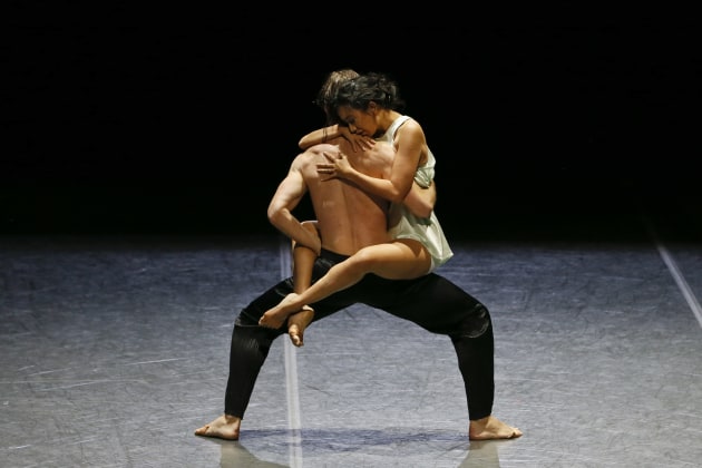 Karen Nanasca and Nathan Brook in Alice Topp's 'Clay'. Photo: Jeff Busby.