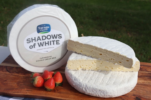 Tarago Cheese is launching Shadows of White &ndash; a soft, creamy brie that is the latest addition to the Shadows series, also including Shadows of Blue and Shadows of Red.
Source: Tarago Cheese