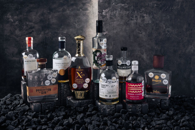 This year's Tasting Australia Spirit Awards attracted 328 spirits from 77 distillers. Image: TASA