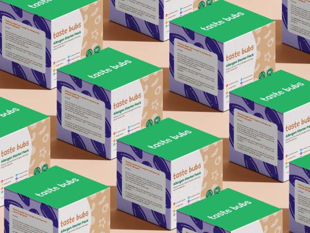 Start-up Taste Bubs says its food allergen kit will help reduce the risk of children developing a food allergy by providing a safe and easy method to introduce common trigger foods.