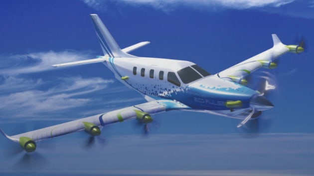 Daher will use Safran distribution technology to convert a TBM to hybrid power. (Daher)