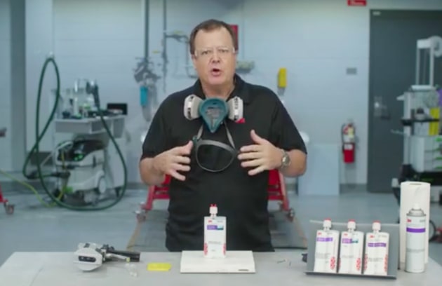 3M senior technical services engineer Shawn Collins