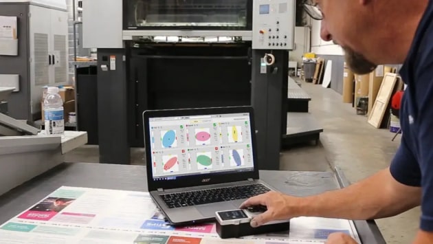 Techkon&rsquo;s ChromaLT: in operation