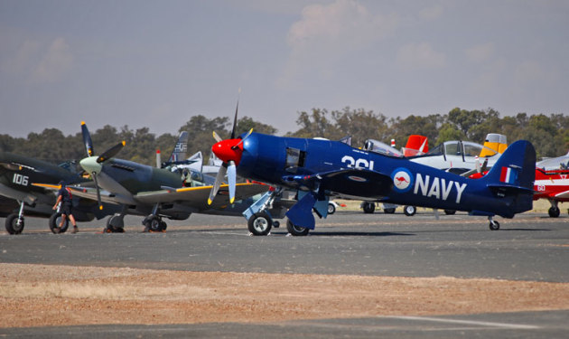 Upgrades to Temora's surfaces will benefit the Warbirds Downunder air show. (Steve Hitchen)