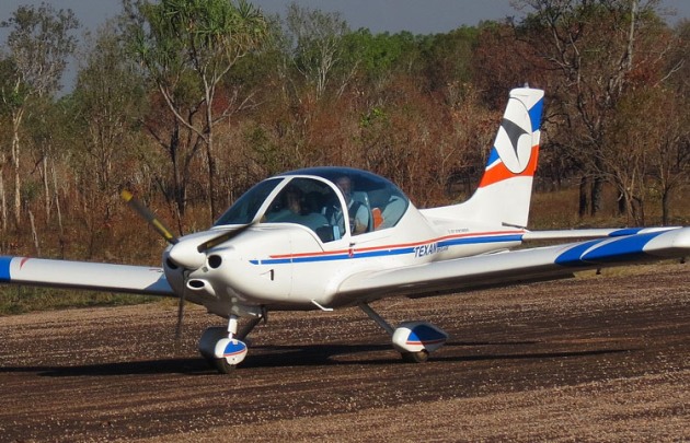 A FlySynthesis Texan 550. (Ken Hodge / Wikimedia Commons)