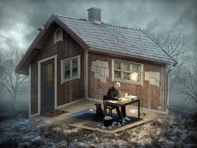 The quest for creativity. &copy; Erik Johansson.
