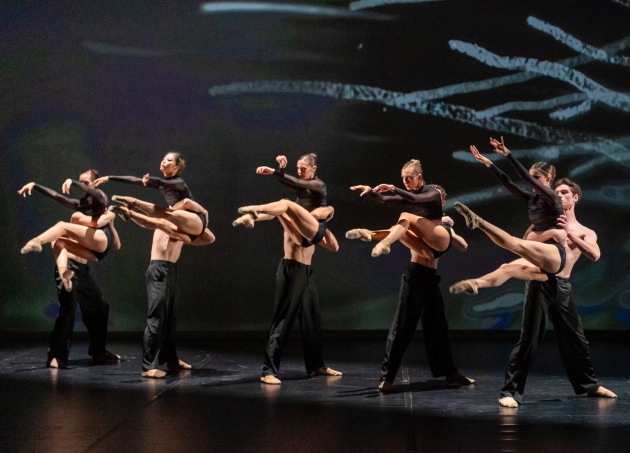 Dancers of the WAB in Robert Bondara's 'Nothing Twice'. Photo by Bradbury Photography.