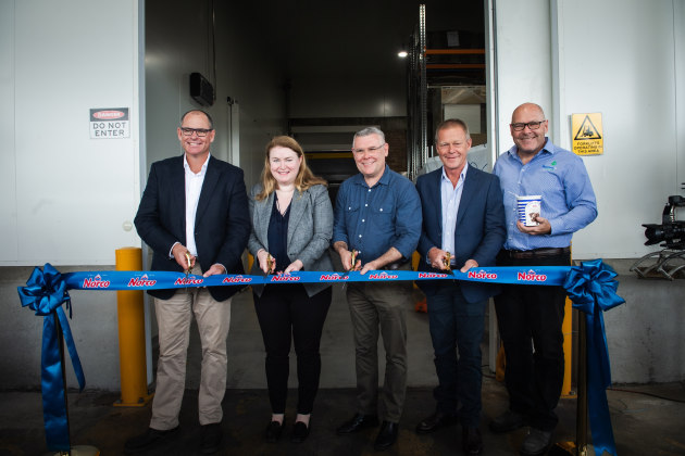 Following an 18-month recovery the Norco Lismore ice cream factory has officially reopened. Image: Norco